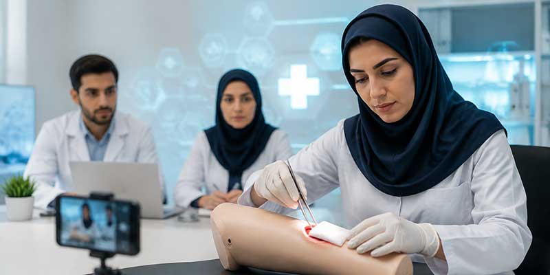 دوره مدیریت زخم آنلاین