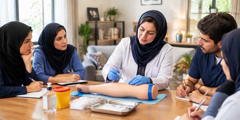 آموزش تزریقات در منزل