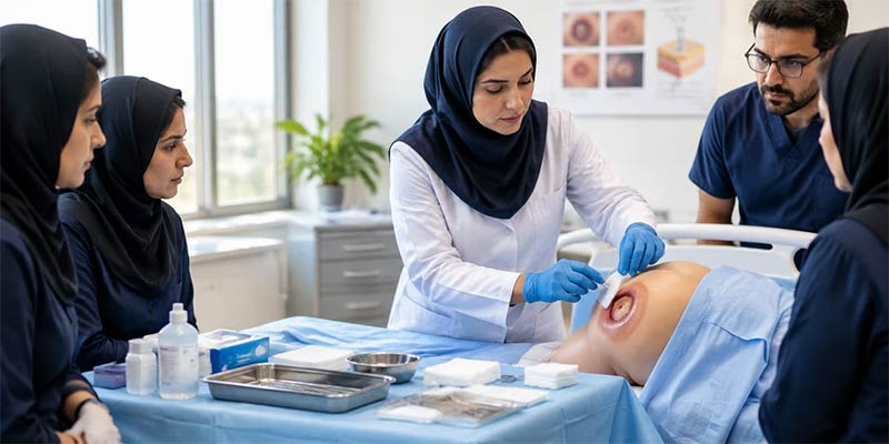 دوره آموزش زخم بستر